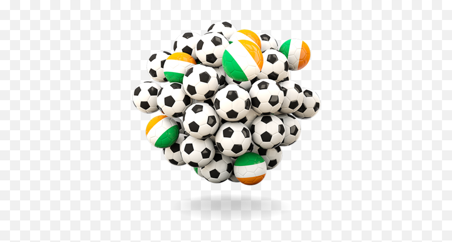 Pile Of Footballs Illustration Flag Ireland - Flag Png,Pile Of Skulls Png