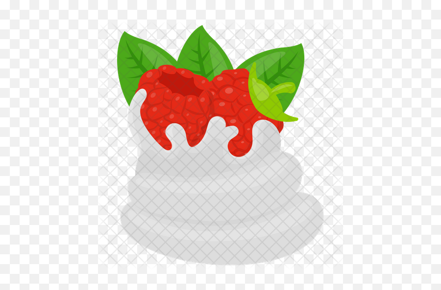 Raspberries Whipped Icon - Strawberry Png,Raspberries Png