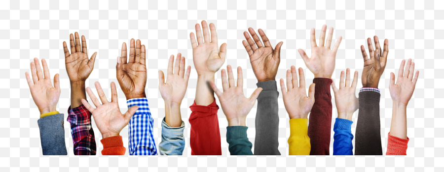 Put Your Hand Up Sponsity - Putting Your Hand Up Png,Hands Up Png