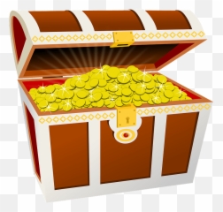 Treasure Chest Clipart - Transparent png