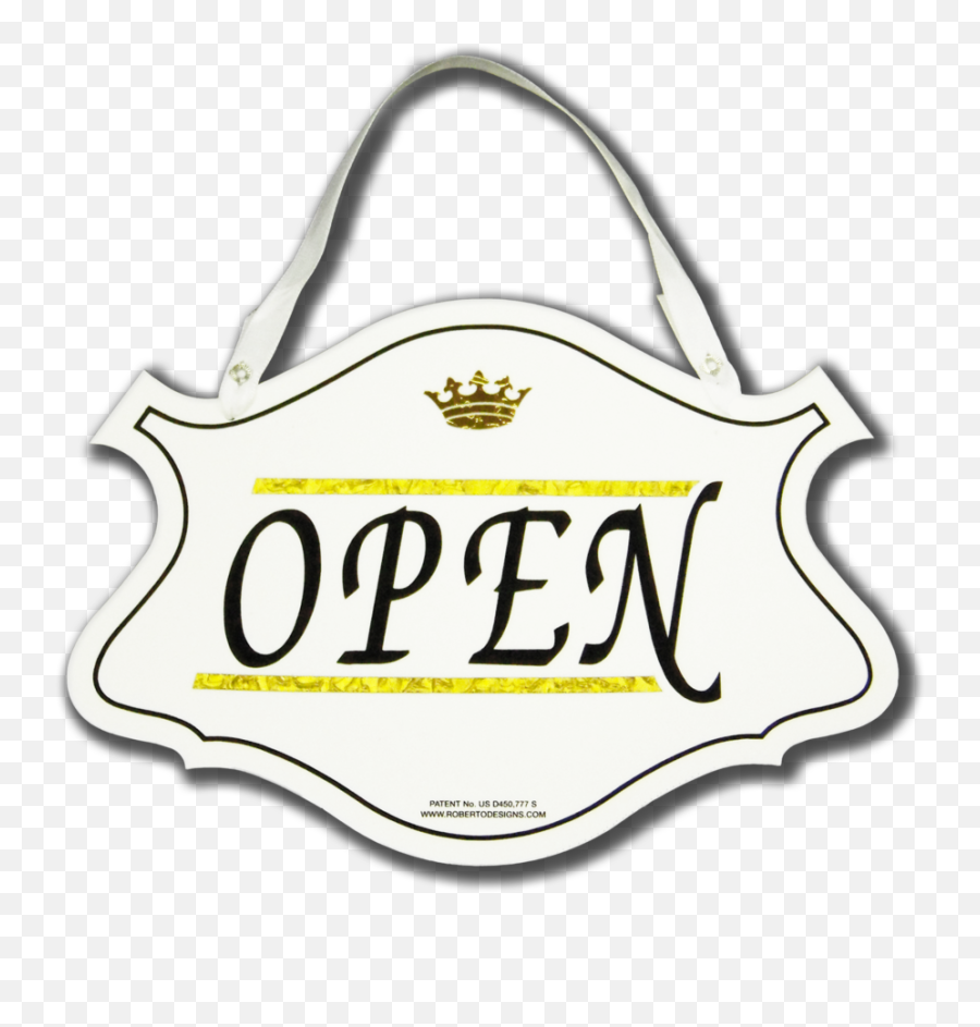 Roberto Designs - Handbag Png,Open Sign Png