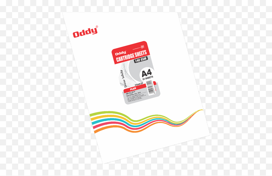 Oddy Cartridge Sheet Snow White Color - 140 Gsm Png,Snow White Logo