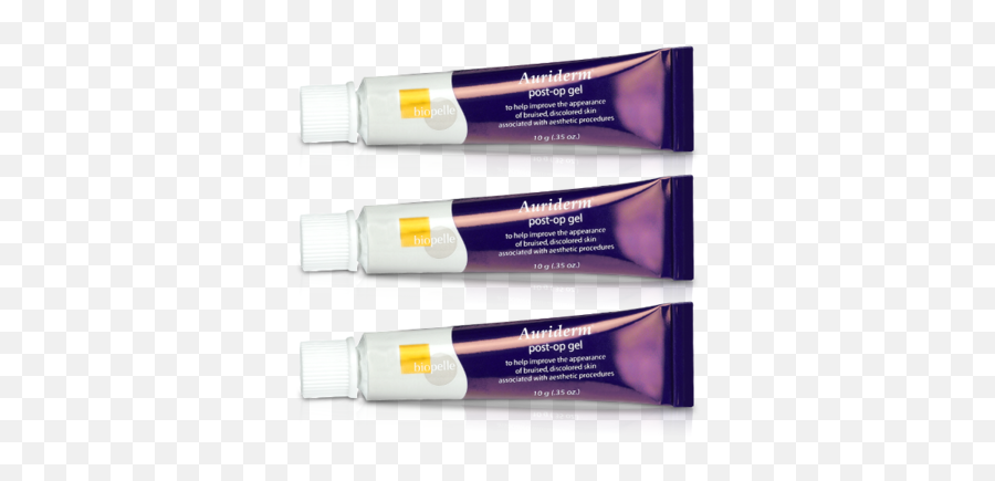 Auriderm Post - Op Gel 3pack Eye Liner Png,Bruise Png