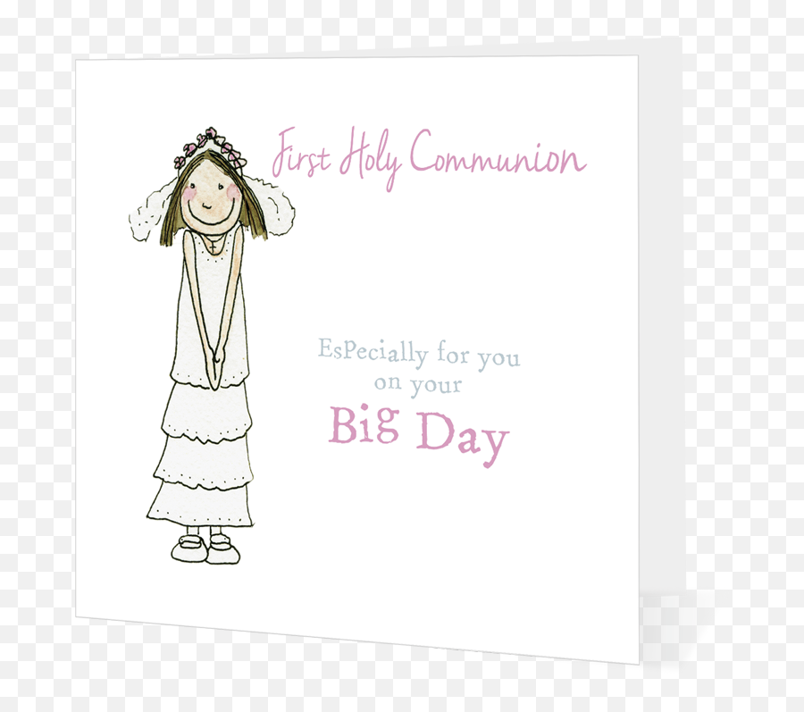 Communion Cards First Girl - Girly Png,First Communion Png