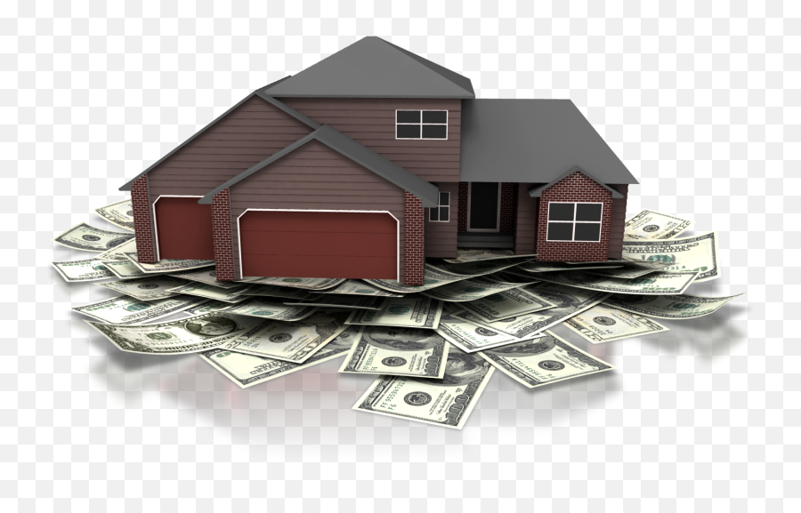 Library Of House Money Vector Black And White Png Files - House On Money Png,Real Estate Png