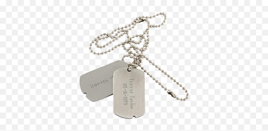 Engraved Military Dog Tags - Dog Tags Military Png,Dog Tag Png