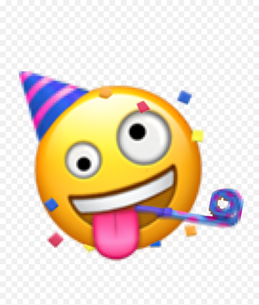 Emoji Party Celebrate Sticker By Peppercoke Iphone Emoji Png Celebration Emoji Png Free Transparent Png Images Pngaaa Com