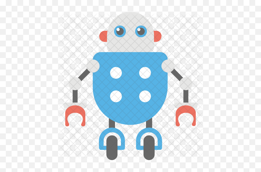 Remote Control Robot Icon - Cartoon 512x512 Png Clipart Dot,Robot Icon Png