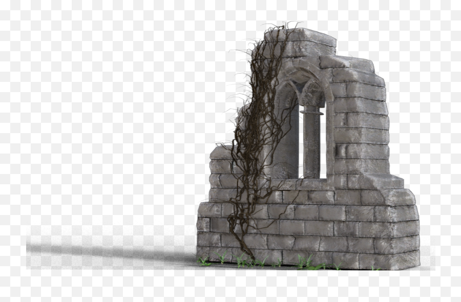 Ruins Castle Stone Ruin Brick Psp Png Clipart - Transparent Stone Ruin,Castle Wall Png