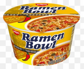 Download Nissin Ramen Bowl Spicy - Convenience Food Png,Ramen Transparent
