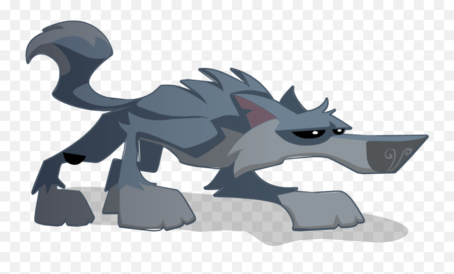 Download Hd Wolf I Guess - Wolf From Animal Jam Transparent Animal Jam Wolf Transparent Png,Transparent Animal Jam