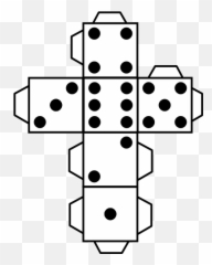 Printable Die Dice Clip Art - Dice Template Png,Die Png