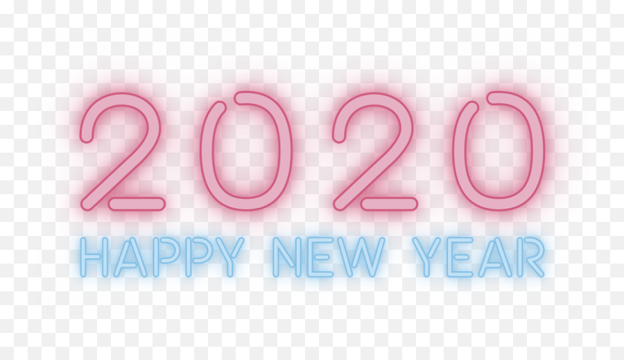 Happy New Year Png Hd 033 - 2020 Néon Png,Happy New Year 2020 Png