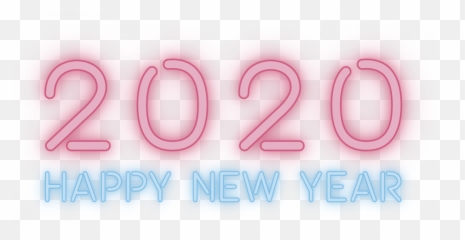 Happy New Year Png Hd 033 - 2020 Néon