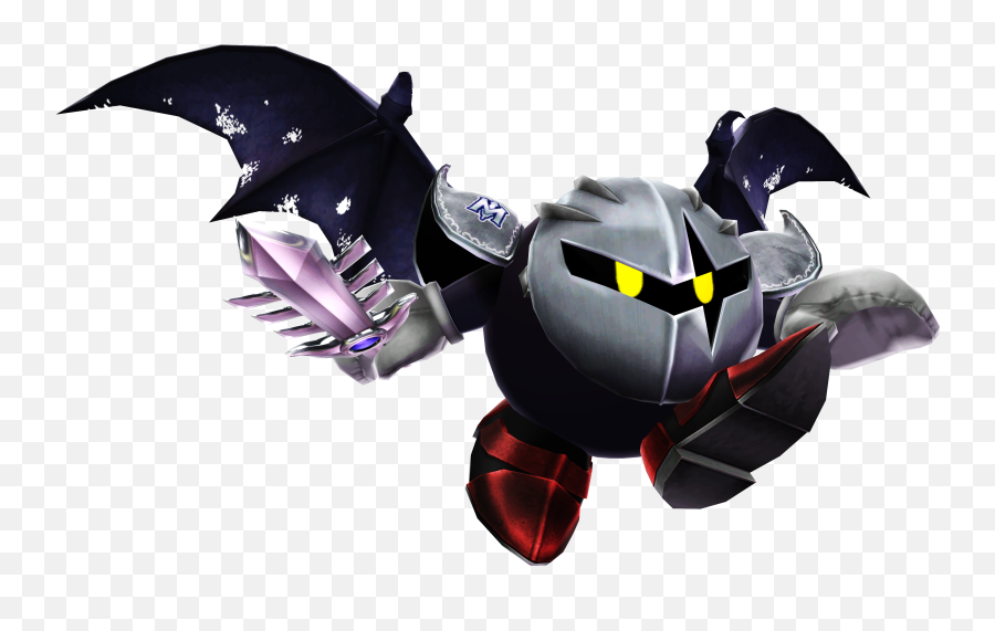 Meta Knight Background Png Pnglib U2013 Free Library - Dark Meta Knight Transparent,Samus Helmet Png