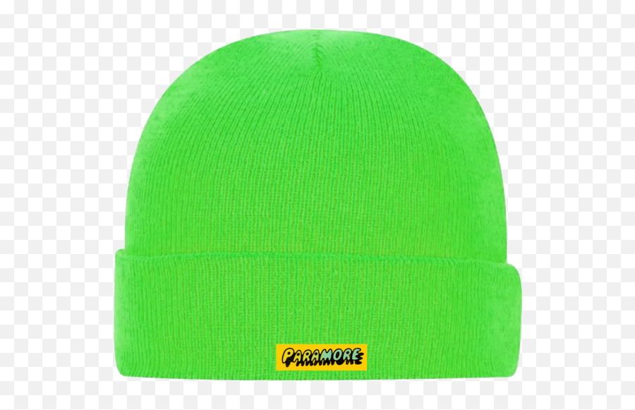 Paramore Neon Beanie - Solid Png,Paramore Logo