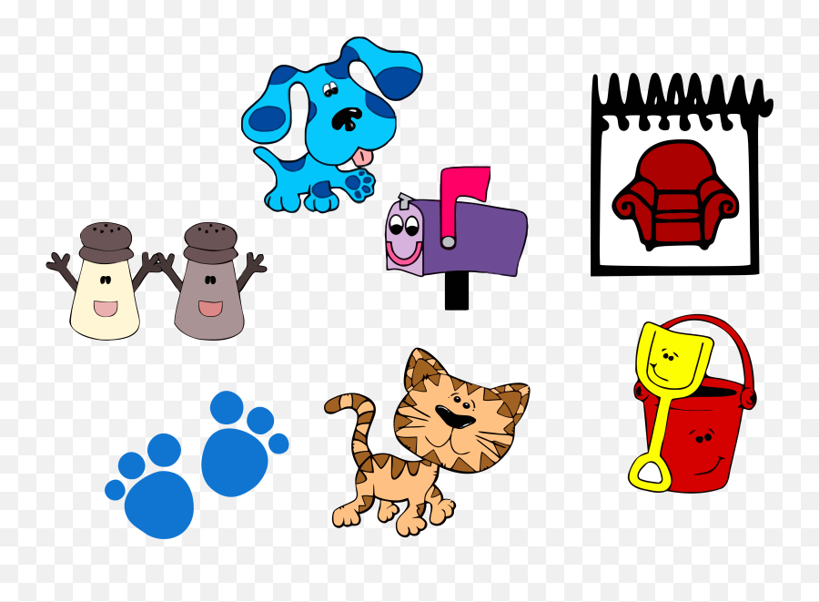 Blue S Clues Clip Art And Set Clipart Png Blue S Clues Picture Art The Best Porn Website 