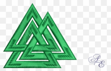 Machine Embroidery Designs - Language Png,Valknut Png