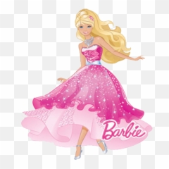 Barbie Doll Clipart - Transparent Background Png