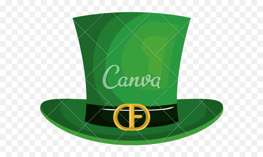 Irish Elf Hat Isolated Icon - Icons By Canva Emblem Png,Elf Hat Transparent