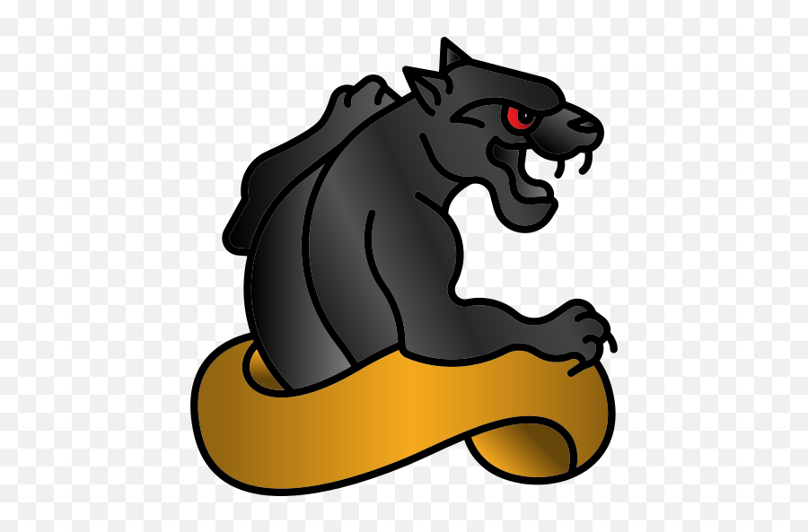 Panther Png Icon - Png Repo Free Png Icons Lobo Feroz Png Animado,Panthers Png
