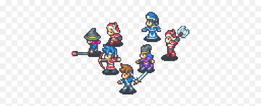 Side - View Animated Rpg Battlers By Finalbossblues Side View Battlers Png,Rpg Maker Mv Icon Set Template