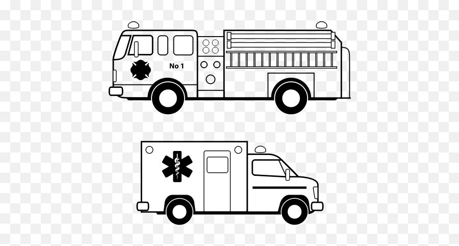 Free Fire Truck Svg - Update Free Fire 2020 Ambulance Drawing Png,Simple Fire Icon