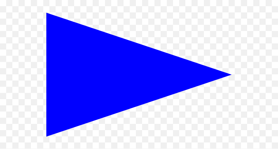 Blue Triangle Png 5 Image - Blue Flag On Beach,Blue Triangle Png