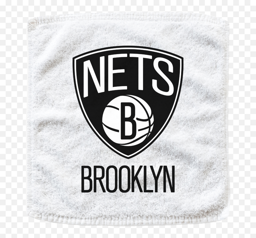 Nba Rally Towels For The Brooklyn Nets Rallytowelscom - Brooklyn Nets Png,Brooklyn Nets Logo Png