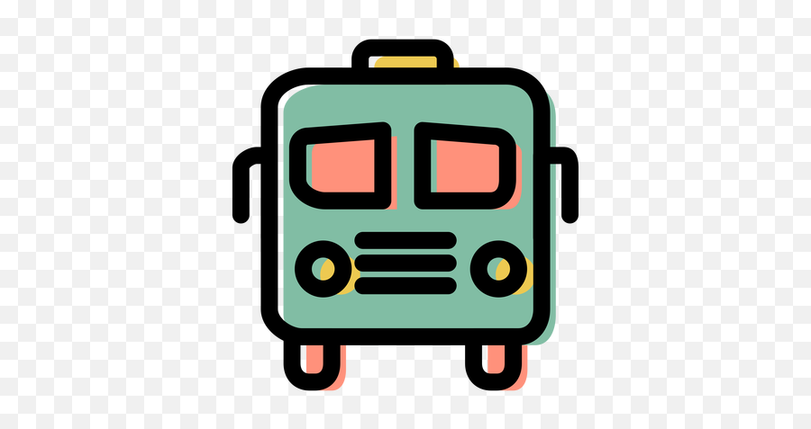 Travel And Transport Icon Download - Bus Icon Color Png,Transport Icon Vector
