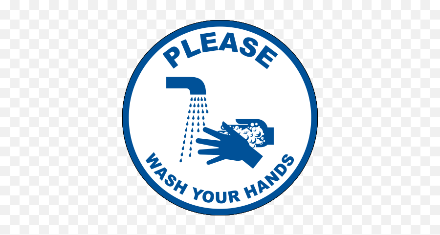 Please Wash Your Hands Floor Sign Graphic Products - Please Wash Your Hands Png,Exit Icon 16x16