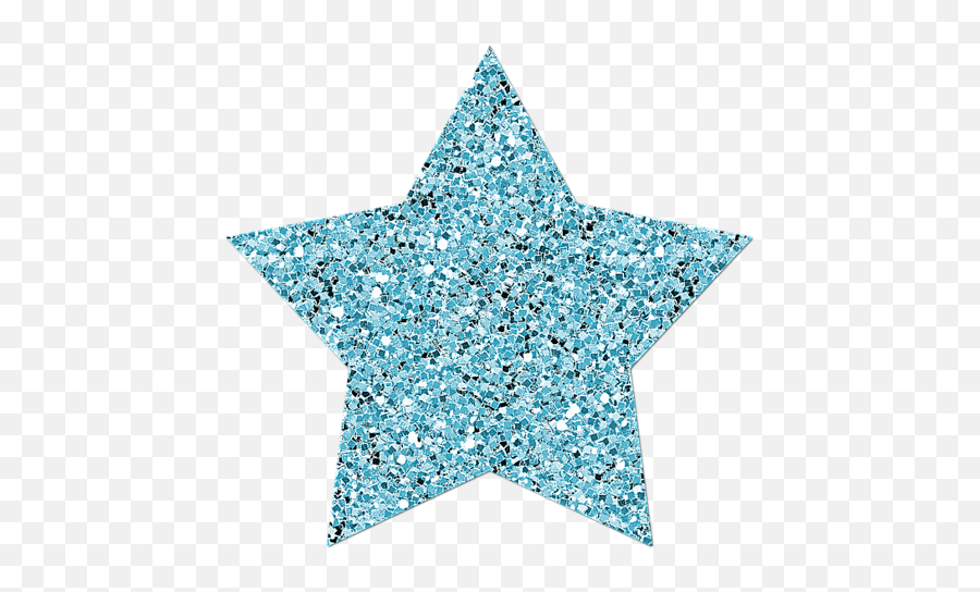 Blue Glitter Star Png Image - Blue Glitter Star Png,Glitter Stars Png