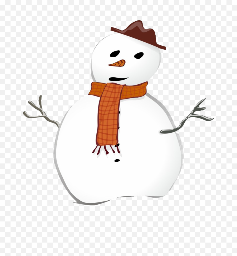 Illustration Of A Snowman - Snowman Clipart Full Size Png Snowman Clipart,Snowman Clipart Png