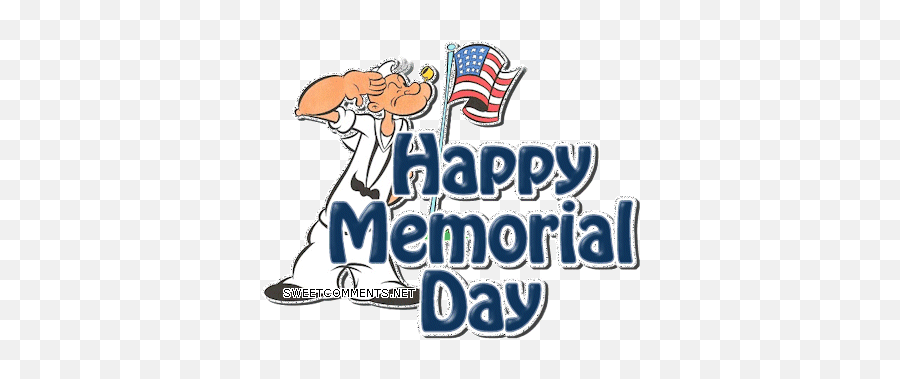Memorial - Daygif6gif 387313 Memorial Day Pictures Happy Memorial Day Cartoons Png,Popeye Icon