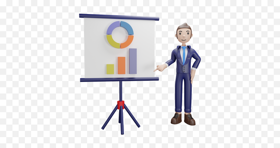 Analytical Presentation Icon - Download In Flat Style Easel Png,Powerpoint Presentation Icon