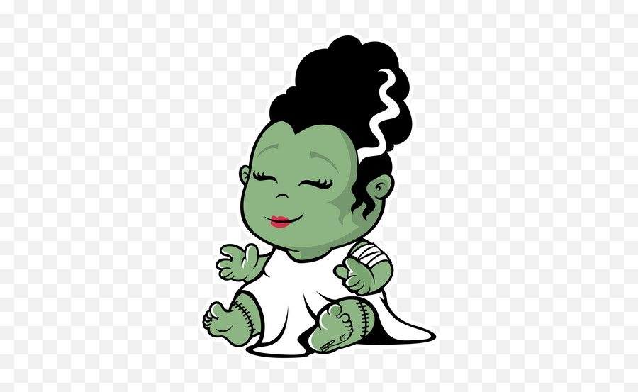 Tiny Terrors Face Mask U2013 Spooky Baby - Fictional Character Png,Bride Of Frankenstein Icon Silhouette