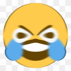 Smile Emoji Transparent Background - Angry Laughing Crying png