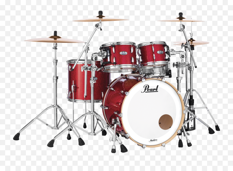 Masters Maple Complete Snare - Pearl Master Maple Complete Red Png,Bass Drum Png