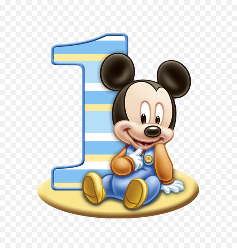Download 1st Birthday Png Free - Baby Mickey Mouse Mickey Mouse 1st Birthday,Birthday Png
