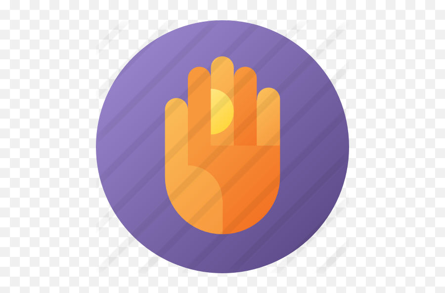 Hand Palm - Circle Png,Hand Palm Png