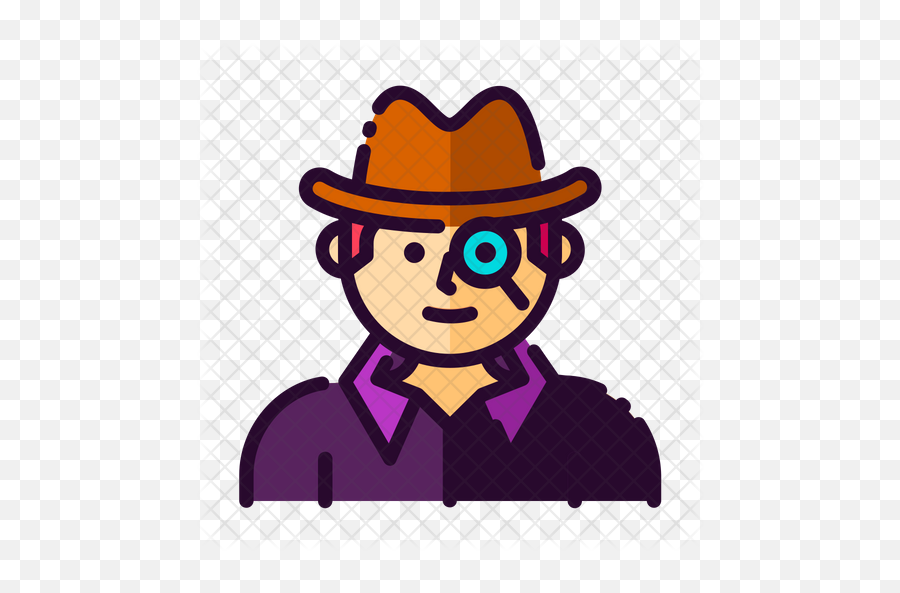 Detective Icon - Clip Art Png,Detective Png