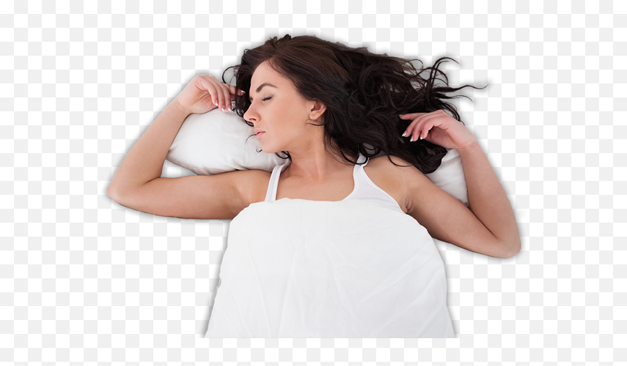 Woman Sleeping Png Image - Sleeping Lady White Background,Sleeping Png