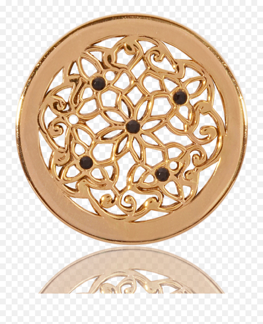 Nikki Lissoni Flower Bed Gold Plated - Circle Png,Flower Bed Png