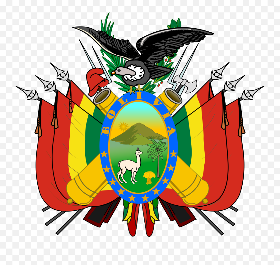 Bolivia Coat Arms - Bolivia Flag Symbol Png,Bolivia Flag Png