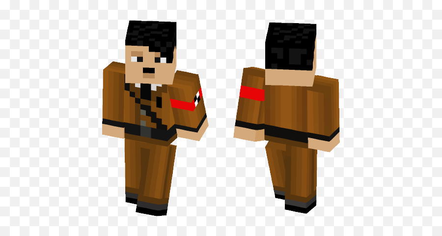 Download Adolf Hitler Minecraft Skin - Adolf Hitler Minecraft Skin Png,Adolf Hitler Png
