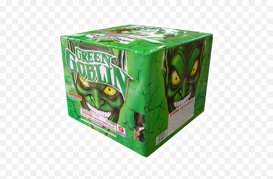 Green Goblin 9 Shot Legend - Green Goblin Firework Png,Green Goblin Png