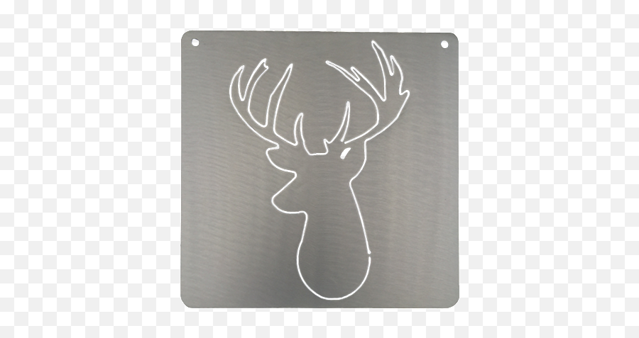 Download Deer Head Silver Metal Mantra - Elk Png Image With Elk,Deer Head Png