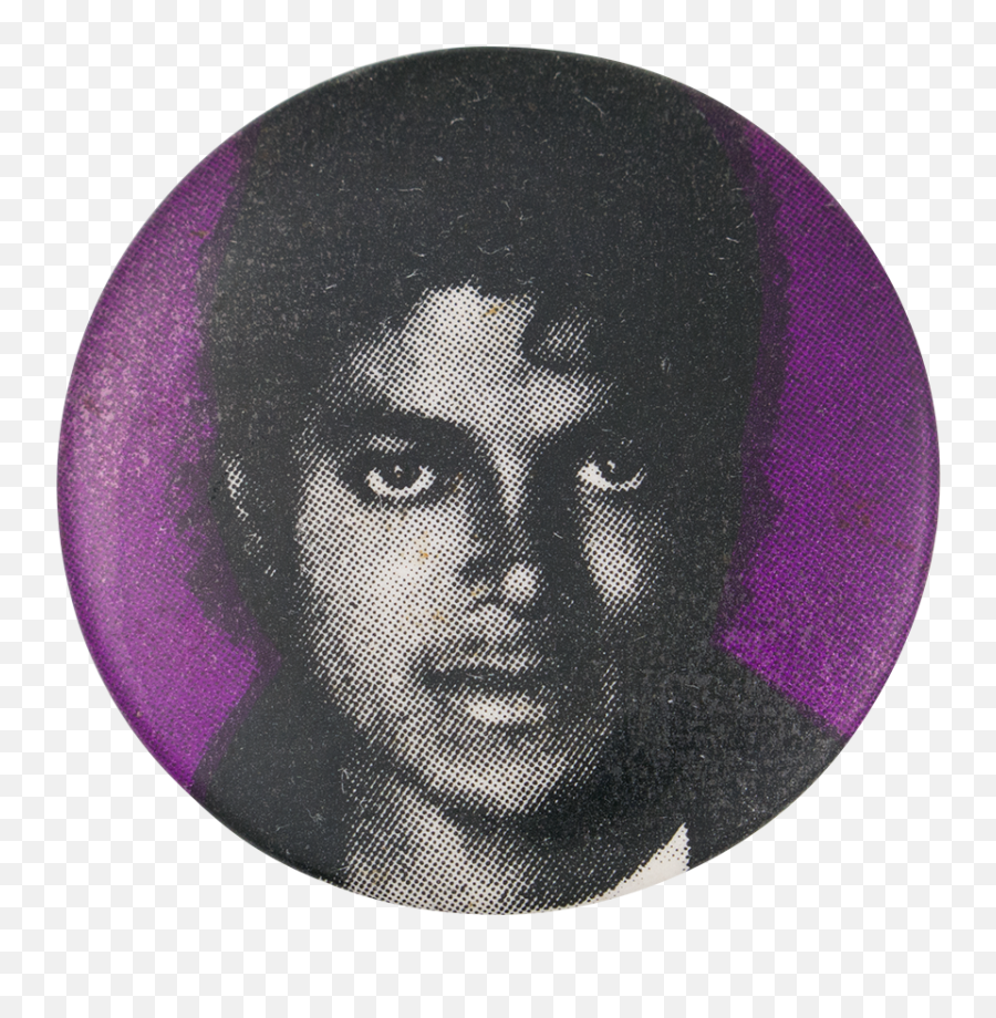 Michael Jackson Purple Busy Beaver Button Museum - Michael Jackson Circle Png,Michael Jackson Transparent