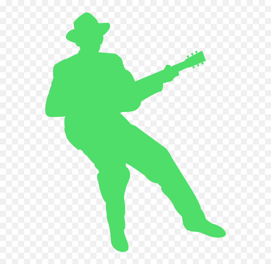 Man Playing Guitar Silhouette - Free Vector Silhouettes Portable Network Graphics Png,Guitar Silhouette Png