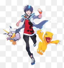 Digimon World Next Order Coming To The West Gamegrin - Digimon World Next Order Protagonist Png,Digimon Png